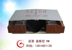供应 志宏 金属盖板型屋面变形缝 伸缩缝 rm